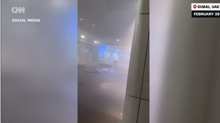 Аэропорт Дубая оценивает ущерб от прилета иранского БПЛА