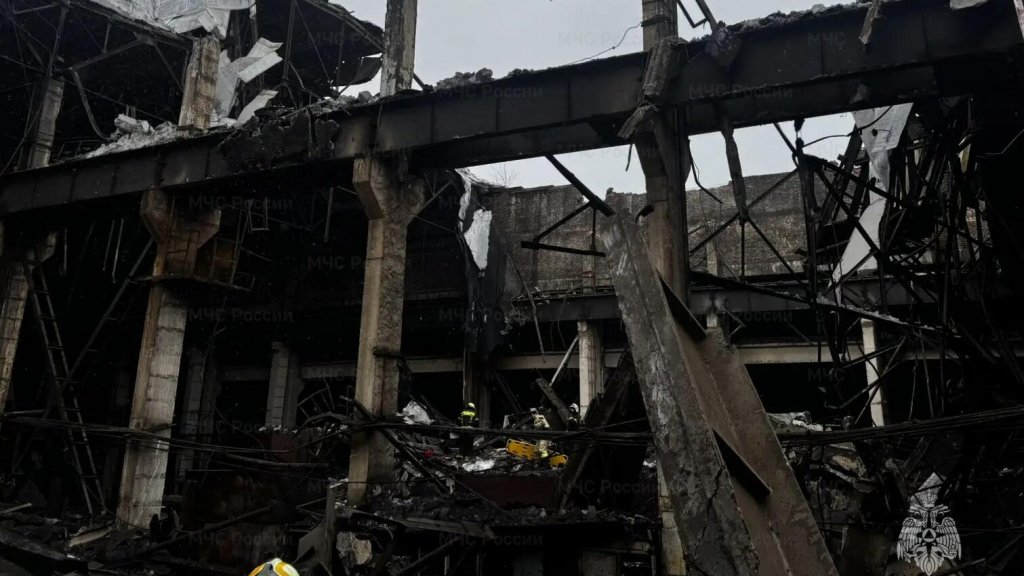 В Тульской области обрушилась кровля цеха промпредприятия: один человек погиб