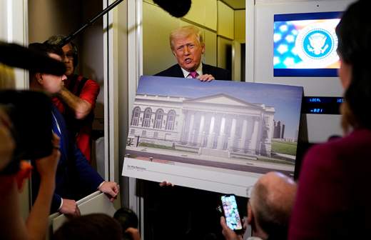 В минюсте США заявили о праве Трампа снести статую Свободы